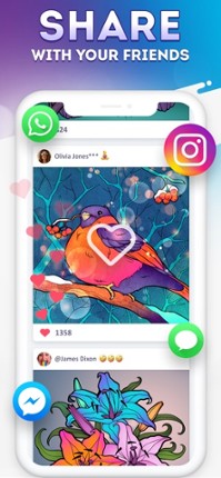 Magic Coloring - Paint Book screenshot