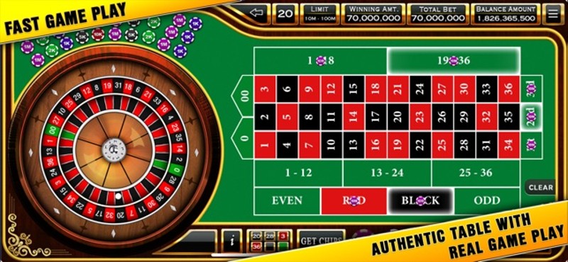 Roulette - Casino Style screenshot