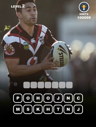 Rugby Players - a new game for NRL fans screenshot