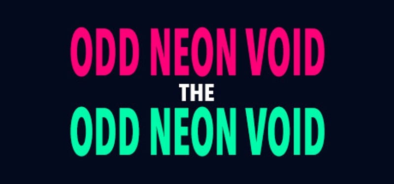 The Odd Neon Void Game Cover