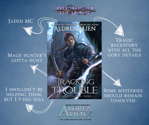 Tracking Trouble (Spellster and the Hound #0) Image