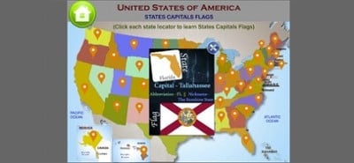 United States Map Quiz Game Image