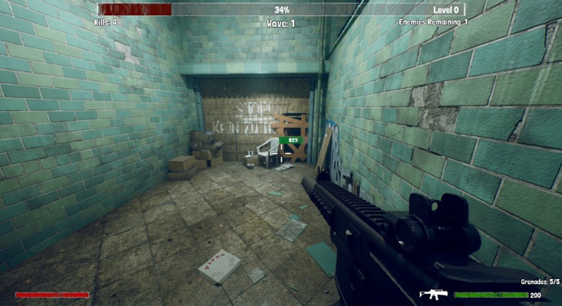 Zombie Demolition: Infinite Zombie Shooter screenshot