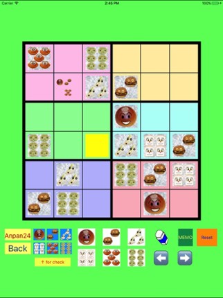 Anpan Bread Easy Sudoku 4x4,6x6,7x7 screenshot