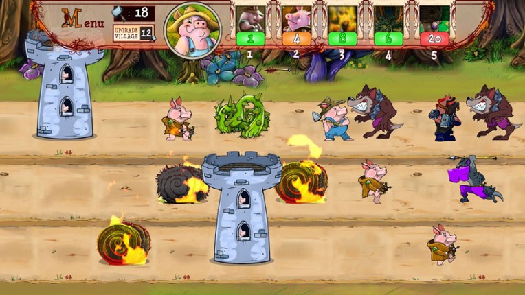 Bacon Tales: Between Pigs and Wolves screenshot