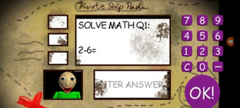 Baldi's Basics Pirates! Android Port Image