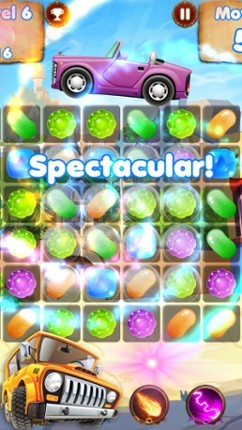 Candy Cars - fun games for kids &amp; car games race screenshot