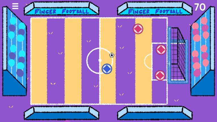 Finger Football: Goal in One screenshot