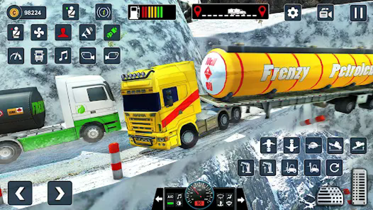 Oil Tanker Truck Transport screenshot