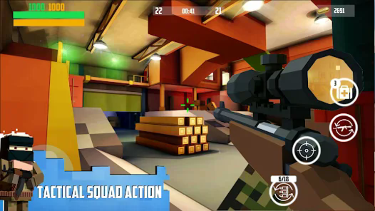 Block Gun 3D: FPS Shooter PvP Image