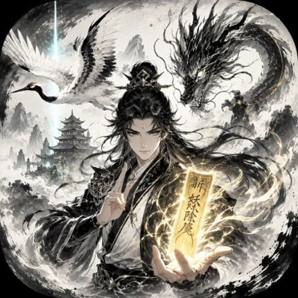 Ink Realm Immortal: Card RPG Image
