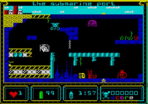 Black Sea (MSX) screenshot