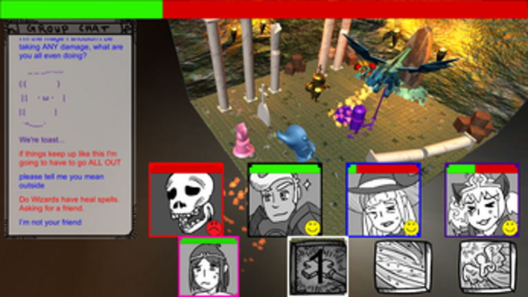 MMORPG Healing Simulator (GGJ 2020) screenshot