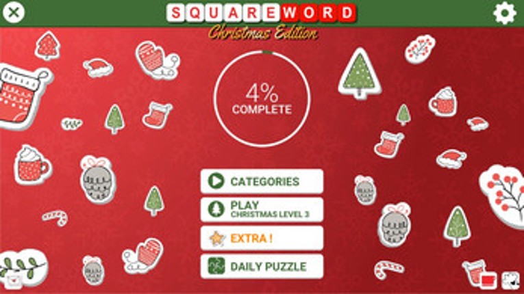 Square Word-Christmas Edition screenshot