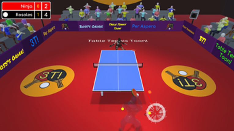 Table Tennis Toon! - Ping Pong Image