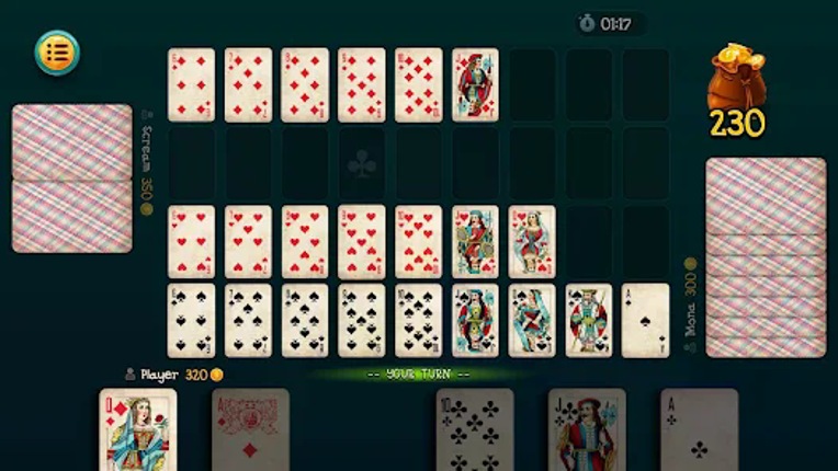 Nine Card Game online offline Image