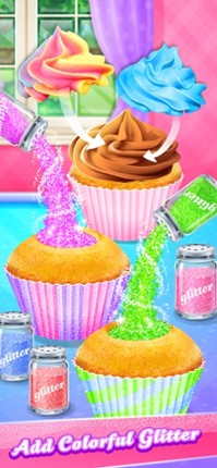 Glitter Cupcake Desserts screenshot
