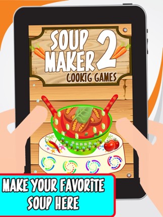 Hot Sky Soup Maker 2 - Target food cooking games like (pizza,burger,sandwich) screenshot