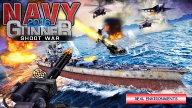 Navy Gunner Shoot War 3D Image