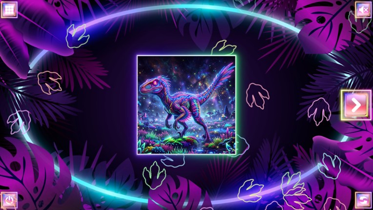 Neon Fantasy: Dinosaurs screenshot