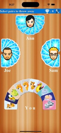 Old Maid Game screenshot