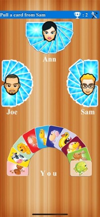 Old Maid Game screenshot