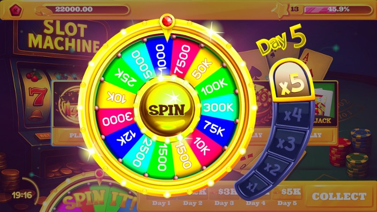 Poker Blackjack Slots machine - Casino Experience screenshot