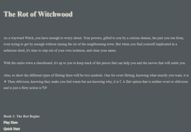 The Rot of Witchwood screenshot