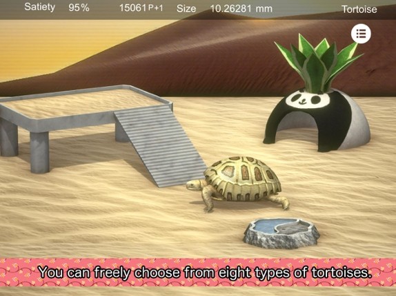 Tortoise to grow relaxedly screenshot
