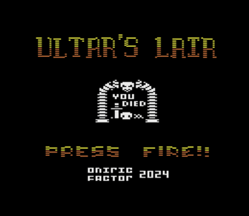 Ultar's Lair (ATARI 2600 HOMEBREW) Image