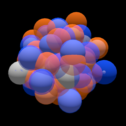 4D Gravity Simulation Image