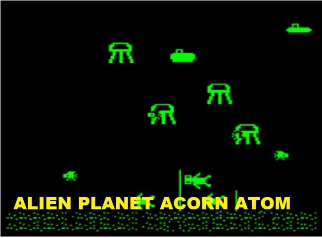 Games like Alien planet (Acorn atom)