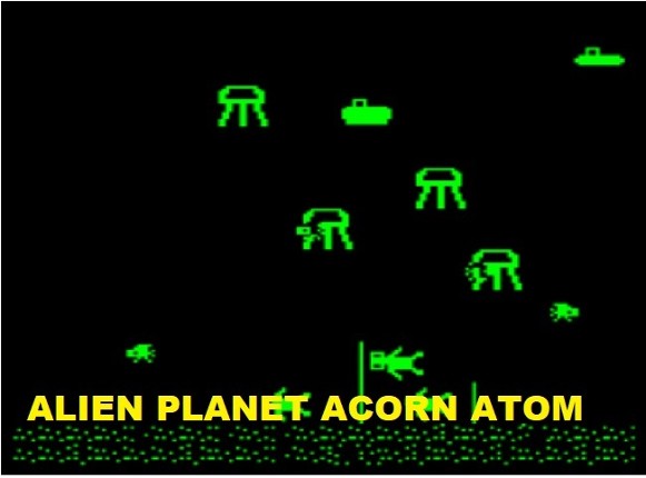 Alien planet (Acorn atom) Image