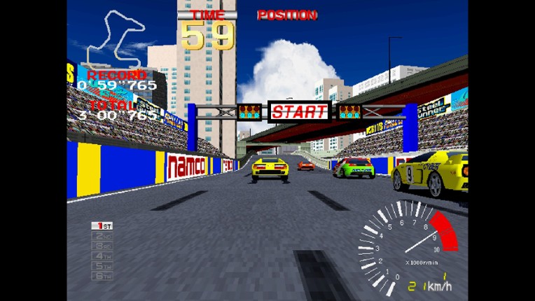 Arcade Archives 2 RIDGE RACER screenshot