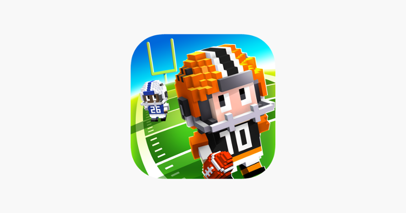 Blocky Football Image