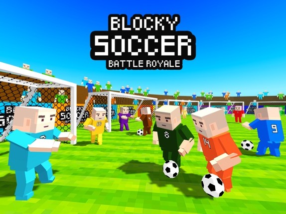 Blocky Soccer Battle Royale screenshot