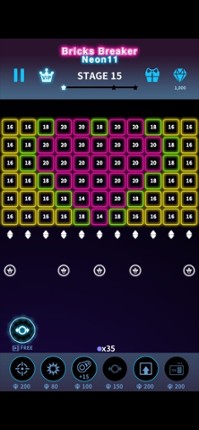 Bricks Breaker Neon 11 Image