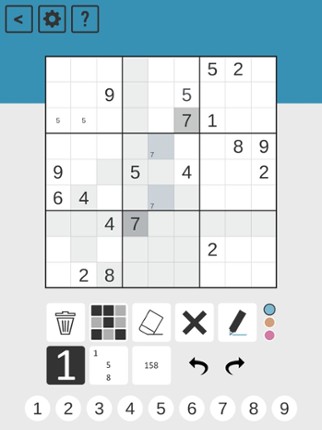 Chess Sudoku screenshot