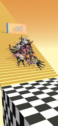 Crowd Stair Fall screenshot