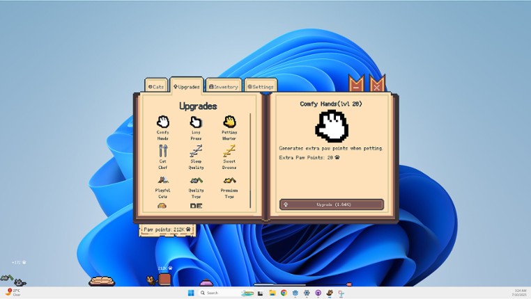 Desktop Purrfect screenshot