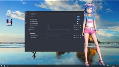 DesktopMMD3:Miss Fish Image