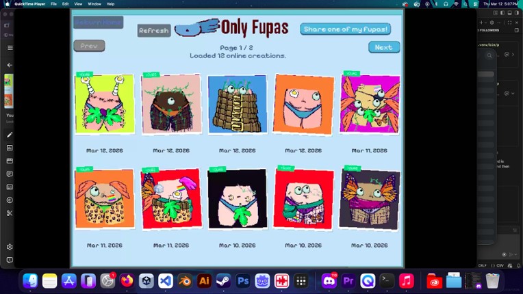 Fashion FUPA screenshot