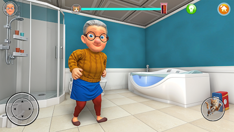 Kitty vs Granny - Cat Sim 3D screenshot
