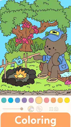 Comfy Cozy Cute Coloring Book screenshot