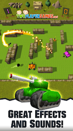 2 Player Tank Wars screenshot