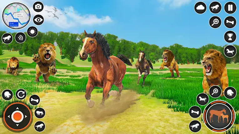Wild Horse Family Simulator 3D screenshot