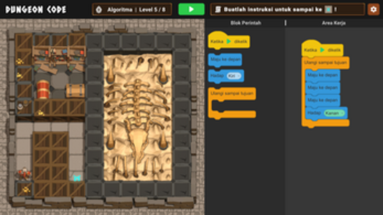 Dungeon Code screenshot