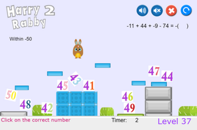 HarryRabby 2 Negative Numbers Addition & Subtraction FREE Image