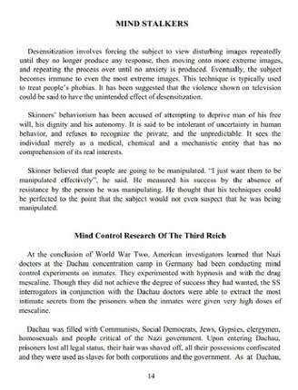 Mind Stalkers: UFOs, Implants and the Psychotronic Agenda of the New World Order by Commander X Image