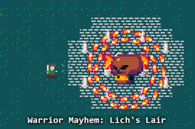 Warrior Mayhem: Lich's Lair Game Cover